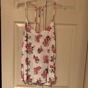 Adorable flower print tank